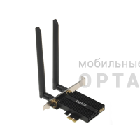 PCI Express адаптер NETIS F1с поддержкой Wi-Fi  AX3000,  Bluetooth (ант.внеш.съем) 2ант. (1/80) PCI Express адаптер NETIS F1с поддержкой Wi-Fi  AX3000,  Bluetooth (ант.внеш.съем) 2ант. (1/80)