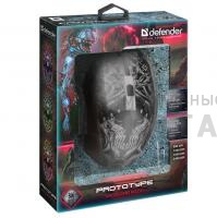 Мышь игровая, проводная  Defender Prototype GM-670L оптика,6кнопок,2400dpi (1/40)