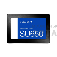 Внутренний SSD  A-Data  1TB  Ultimate SU650, SATA-III, R/W - 520/450 MB/s, 2.5", Silicon Motion, TLC 3D NAND