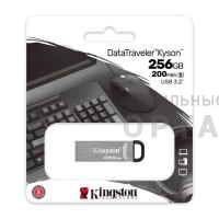 Флешка USB3.2 256 Гб Kingston  DataTravele Kyson  металл Флешка USB3.2 256 Гб Kingston  DataTravele Kyson  металл