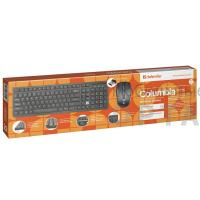 Набор компьютерный Defender C-775 Columbia, черный, беспроводный, USB (1/20)