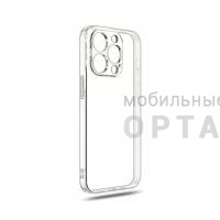 Чехол прозрачный силикон в техпаке, iPhone 17
