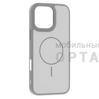 Чехол Matte Case MagSafe с защитой камеры в техпаке, iPhone 17, Silver